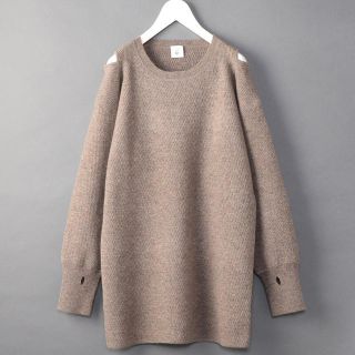 ユナイテッドアローズ(UNITED ARROWS)の＜6ROKU BEAUTY&YOUTH SHOULDER 2HOLE KNIT (ニット/セーター)