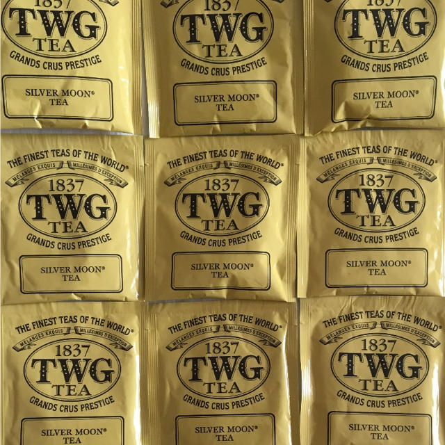 ※schi様専用※ 1837 TWG SILVER MOON TEA  9袋 食品/飲料/酒の飲料(茶)の商品写真