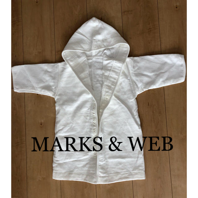 MARKS&WEB(マークスアンドウェブ)のMARKS & WEB  ベビー キッズ ガウン バスローブ キッズ/ベビー/マタニティのベビー服(~85cm)(バスローブ)の商品写真