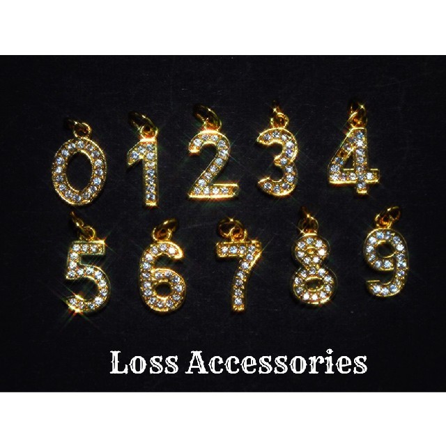 【高級】金色ナンバーアンクレット ネックレス リング b67 メンズのアクセサリー(アンクレット)の商品写真