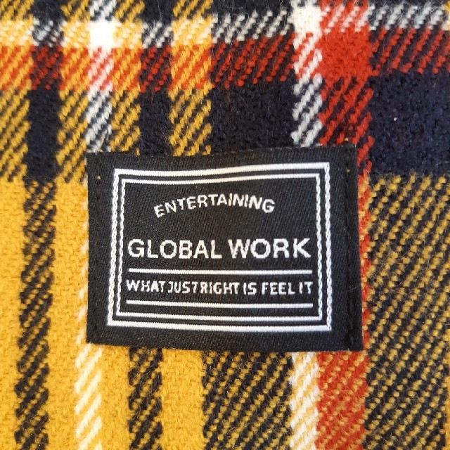 GLOBAL WORK(グローバルワーク)のグローバルワーク⭐チェック柄ストール レディースのファッション小物(ストール/パシュミナ)の商品写真