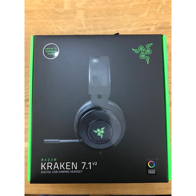 Razer KRAKEN 7.1V2 ゲーミングヘッドセットゲームソフト/ゲーム機本体