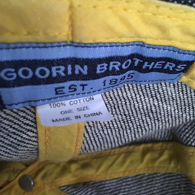 FULLCOUNT(フルカウント)のGOORIN BROTHERS グーリンブラザーズ キャップ メンズの帽子(キャップ)の商品写真