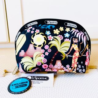 レスポートサック(LeSportsac)の【新品タグ付】★レスポ★ハワイ限定★ミディアムドームコスメティック★(ポーチ)