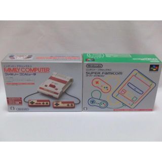 ニンテンドウ(任天堂)の値下げ中！【送料無料】ニンテンドークラシックミニ　ファミコン&スーパーファミコン(家庭用ゲーム機本体)