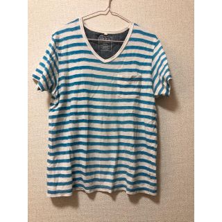 イッカ(ikka)のikka メンズ Tシャツ ボーダー(Tシャツ/カットソー(半袖/袖なし))