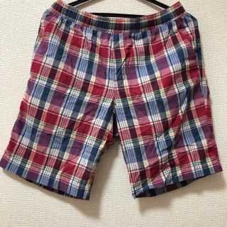 ユニクロ(UNIQLO)のユニクロ メンズ ハーフパンツ チェック柄(ショートパンツ)