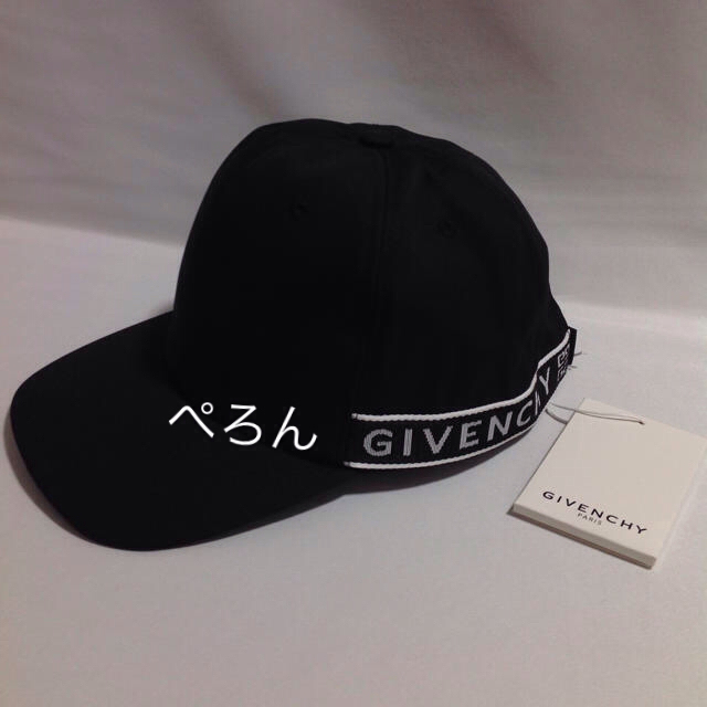 GIVENCHY - 【正規品】GIVENCHY ジバンシィ ロゴ キャップ 58の通販 by ぺろん's shop｜ジバンシィならラクマ