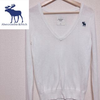 アバクロンビーアンドフィッチ(Abercrombie&Fitch)のセール！アバクロンビー＆フィッチ Vネックニット(ニット/セーター)