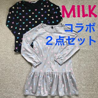 ミルク(MILK)のミルク MILK UNIQLO ユニクロ コラボ チュニック ロンT UTセット(カットソー(長袖/七分))