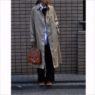 BURBERRY - 高級 ビンテージ バーバリー オーバーサイズ ステンカラー