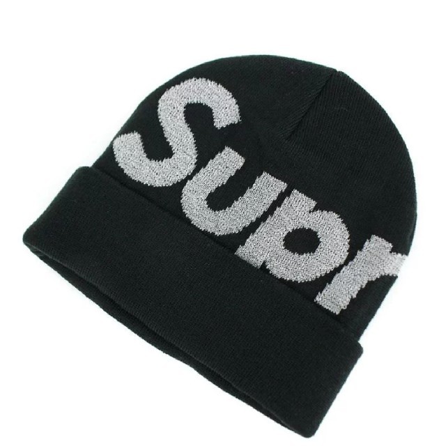 Supreme　Big Logo Beanie  ビーニー　ブラック