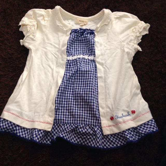 HusHush(ハッシュアッシュ)のHusHusH♡セットアップ90 キッズ/ベビー/マタニティのキッズ服女の子用(90cm~)(その他)の商品写真