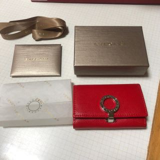 ブルガリ(BVLGARI)のBVLGARI 6連キーケース ルビーレッド 新品(キーケース)