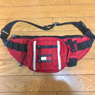 トミーヒルフィガー(TOMMY HILFIGER)のTOMMY HILFIGER red waist bag(ウエストポーチ)