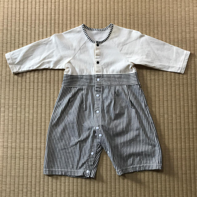 袴ロンパース 祝い着 キッズ/ベビー/マタニティのベビー服(~85cm)(和服/着物)の商品写真