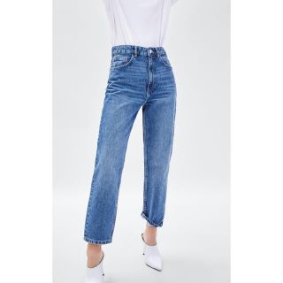 ザラ(ZARA)のZARAザラ★新品AUTHENTICハイライズデニム(デニム/ジーンズ)