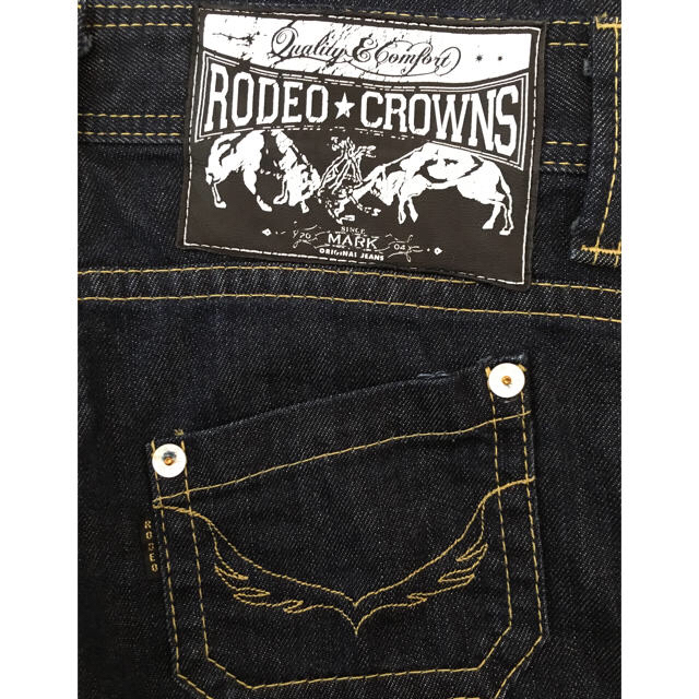 RODEO CROWNS(ロデオクラウンズ)のRODEO CROWNS デニム サロペット お値下げしました レディースのパンツ(サロペット/オーバーオール)の商品写真