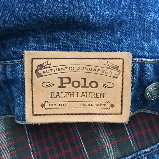 POLO RALPH LAUREN(ポロラルフローレン)のPOLO RALPH LAUREN ボアデニムジャケット メンズのジャケット/アウター(Gジャン/デニムジャケット)の商品写真