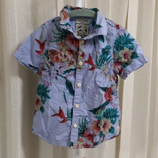 スコッチアンドソーダ(SCOTCH & SODA)のSCOTCH SHRUNK☆キッズシャツ☆アロハ柄(ブラウス)