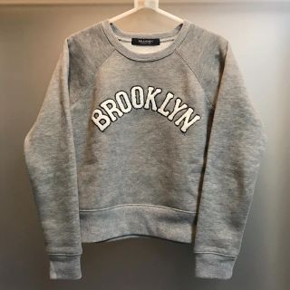 ブラーミン(BRAHMIN)の★SALE★BRAHMIN✴︎BROOKLYN グレー裏起毛トレーナー(トレーナー/スウェット)