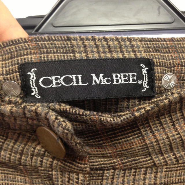 CECIL McBEE(セシルマクビー)のチェックパンツ レディースのパンツ(カジュアルパンツ)の商品写真