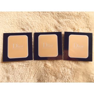 クリスチャンディオール(Christian Dior)のDiorディオールスキンフォーエヴァーコンパクトファンデーションアイボリーセット(ファンデーション)