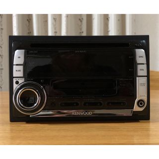 ケンウッド(KENWOOD)の【美品】KENWOOD カーオディオ DPX-50MD CD/MDデッキ(カーオーディオ)