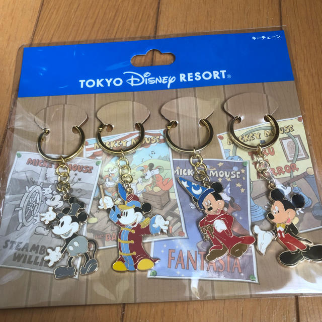 Disney(ディズニー)のディズニーリゾート キーチェーンセット エンタメ/ホビーのおもちゃ/ぬいぐるみ(キャラクターグッズ)の商品写真