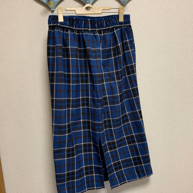 GU(ジーユー)のGUチェックタイトスカート レディースのスカート(ひざ丈スカート)の商品写真