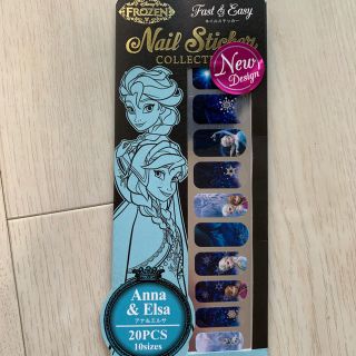 アナトユキノジョオウ(アナと雪の女王)のディズニー ネイルステッカー アナ エルサ ネイルシール(ネイル用品)