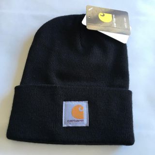 カーハート(carhartt)の送料無料!Carhartt カーハート ニットキャップ ブラック 新品【BK1】(ニット帽/ビーニー)