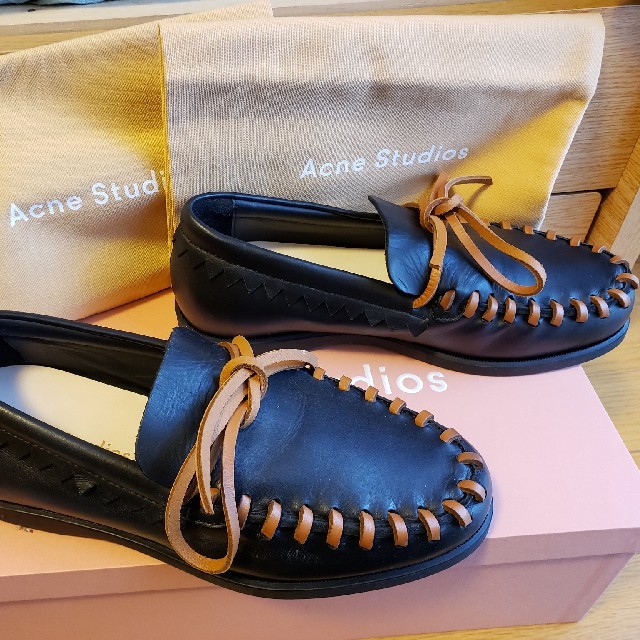 Acne studios モカシン41新品メンズ