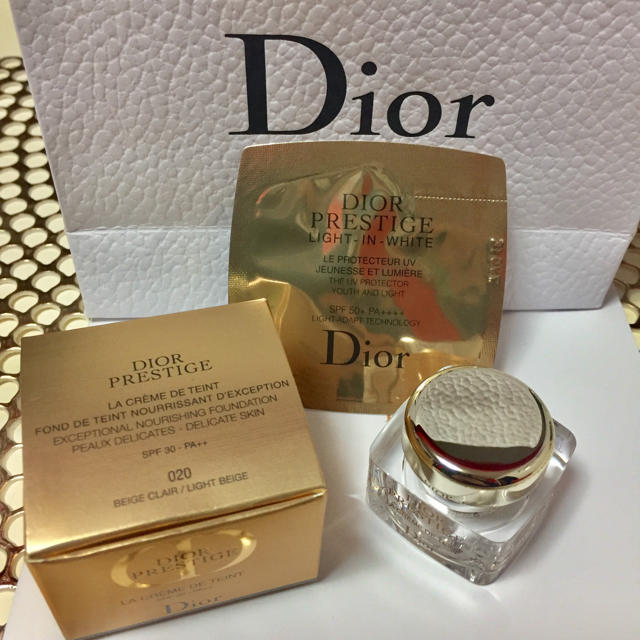 Dior(ディオール)のディオール  Dior  ファンデーション   下地 サンプル コスメ/美容のキット/セット(サンプル/トライアルキット)の商品写真