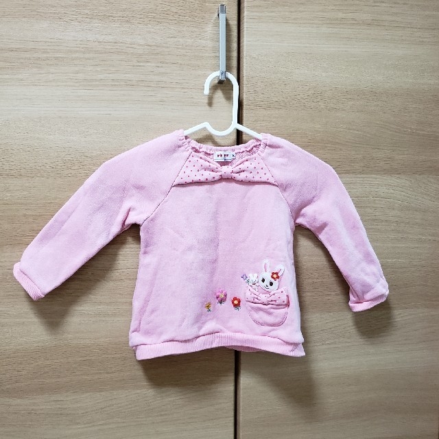 mikihouse(ミキハウス)のトレーナー キッズ/ベビー/マタニティのキッズ服女の子用(90cm~)(その他)の商品写真