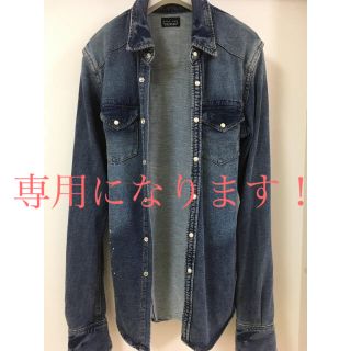 ザラ(ZARA)のZARA MAN デニムシャツ (シャツ)