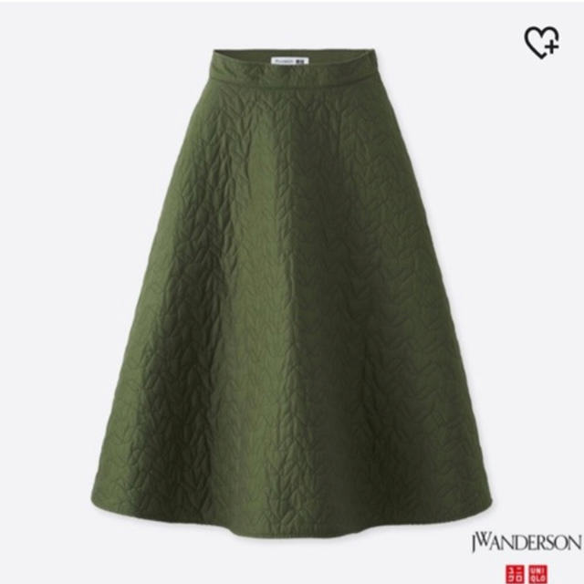 UNIQLO(ユニクロ)のユニクロ キルティングスカート★ レディースのスカート(ひざ丈スカート)の商品写真