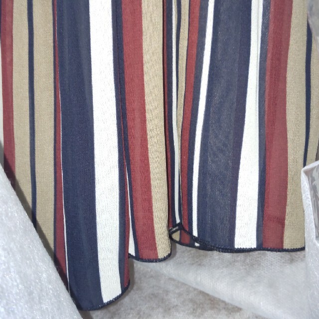 4Lブラウス、3Lプリーツロングスカート セット レディースのトップス(シャツ/ブラウス(長袖/七分))の商品写真