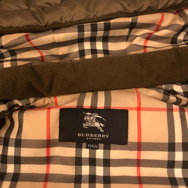 BURBERRY(バーバリー)のバーバリージュニア☆ダウンジャケット 110cm キッズ/ベビー/マタニティのキッズ服男の子用(90cm~)(ジャケット/上着)の商品写真