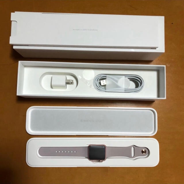 Apple(アップル)のApple watch 38mm メンズの時計(腕時計(デジタル))の商品写真