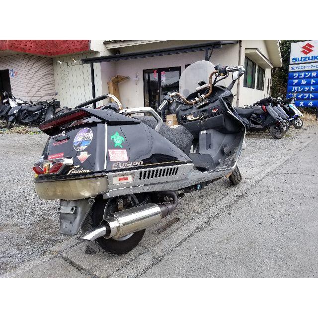 フュージョンX 黒 関東圏内即日配送可能です！ 自動車/バイクのバイク(車体)の商品写真