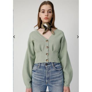 マウジー(moussy)のmoussy V NECK SHORT カーディガン (カーディガン)