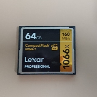 レキサー(Lexar)のLexar レキサー CFカード 64GB Compact Fresh(デジタル一眼)