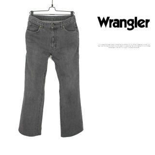 ラングラー(Wrangler)の古着 Wrangler ラングラー ブーツカット ブラックデニムパンツ (デニム/ジーンズ)