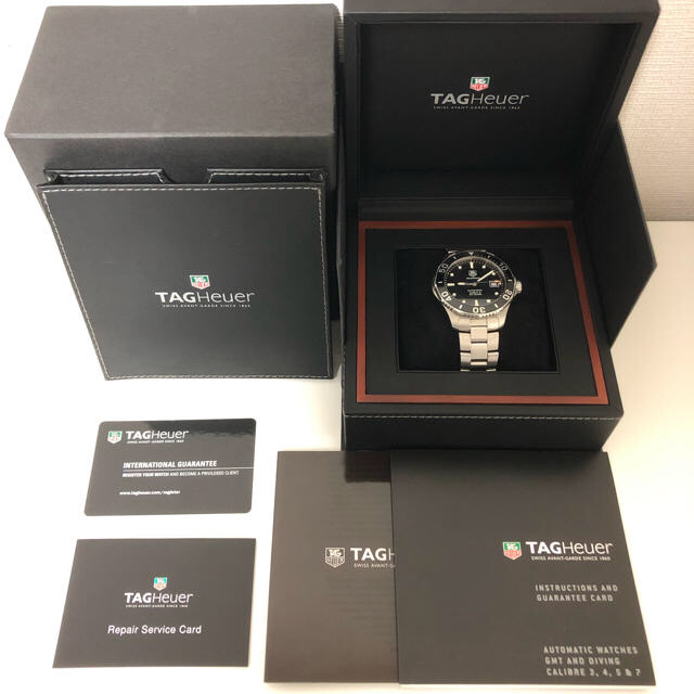 TAG Heuer(タグホイヤー)のタグ ホイヤー アクアレーサー WAN2110 自動巻   正規OH納品書有 メンズの時計(腕時計(アナログ))の商品写真