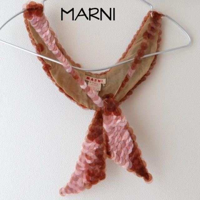 Marni(マルニ)のMARNI 　マルニ　シルク　エリ　アクセサリー レディースのアクセサリー(つけ襟)の商品写真