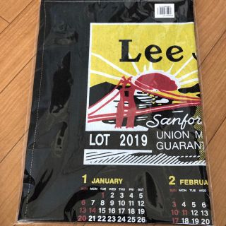 リー(Lee)の【非売品】Lee 2019年カレンダー(カレンダー/スケジュール)