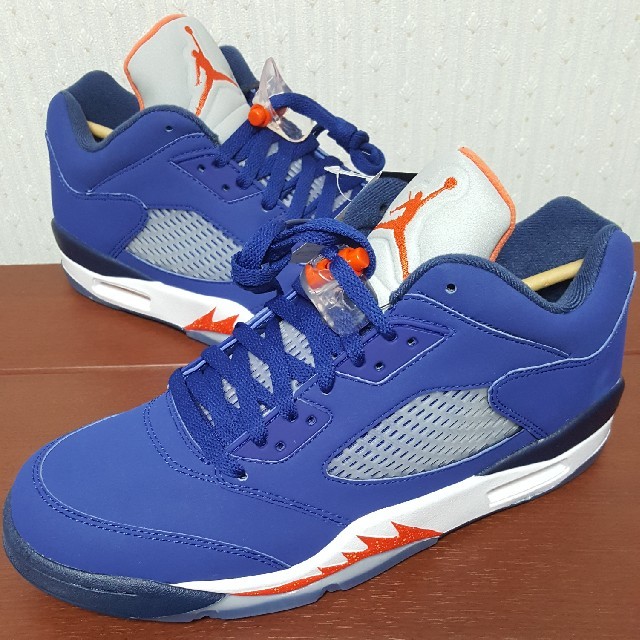 NIKE - 27.5cm 国内正規品 NIKE AIR JORDAN 5 LOW ニックスの通販 by ...