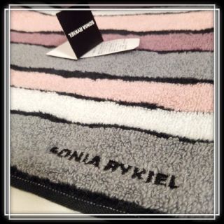 ソニアリキエル(SONIA RYKIEL)の新品　日本製　ソニアリキエル　タオル　ハンカチ　SONIA RYKIEL　☆(ハンカチ)