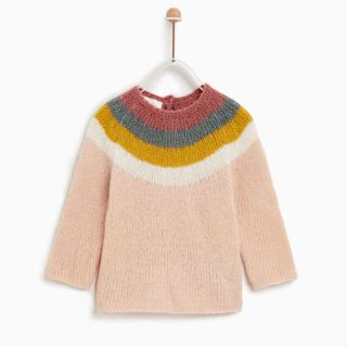 ザラキッズ(ZARA KIDS)のZARAKIDS レインボーセーター トップス 100cm(ニット)